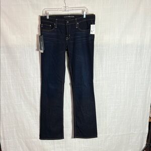 Big Star Women's Boot Leg Jeans in Dark Blue NWT 31L